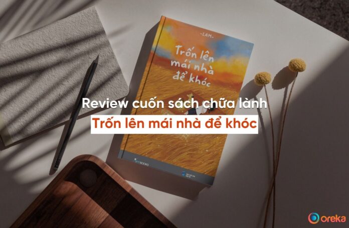 review sách Trốn lên mái nhà để khóc